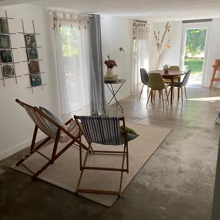 Apartman Plain-pied 90m2 Jardin Ombrage Avec Terrasse Villevieille